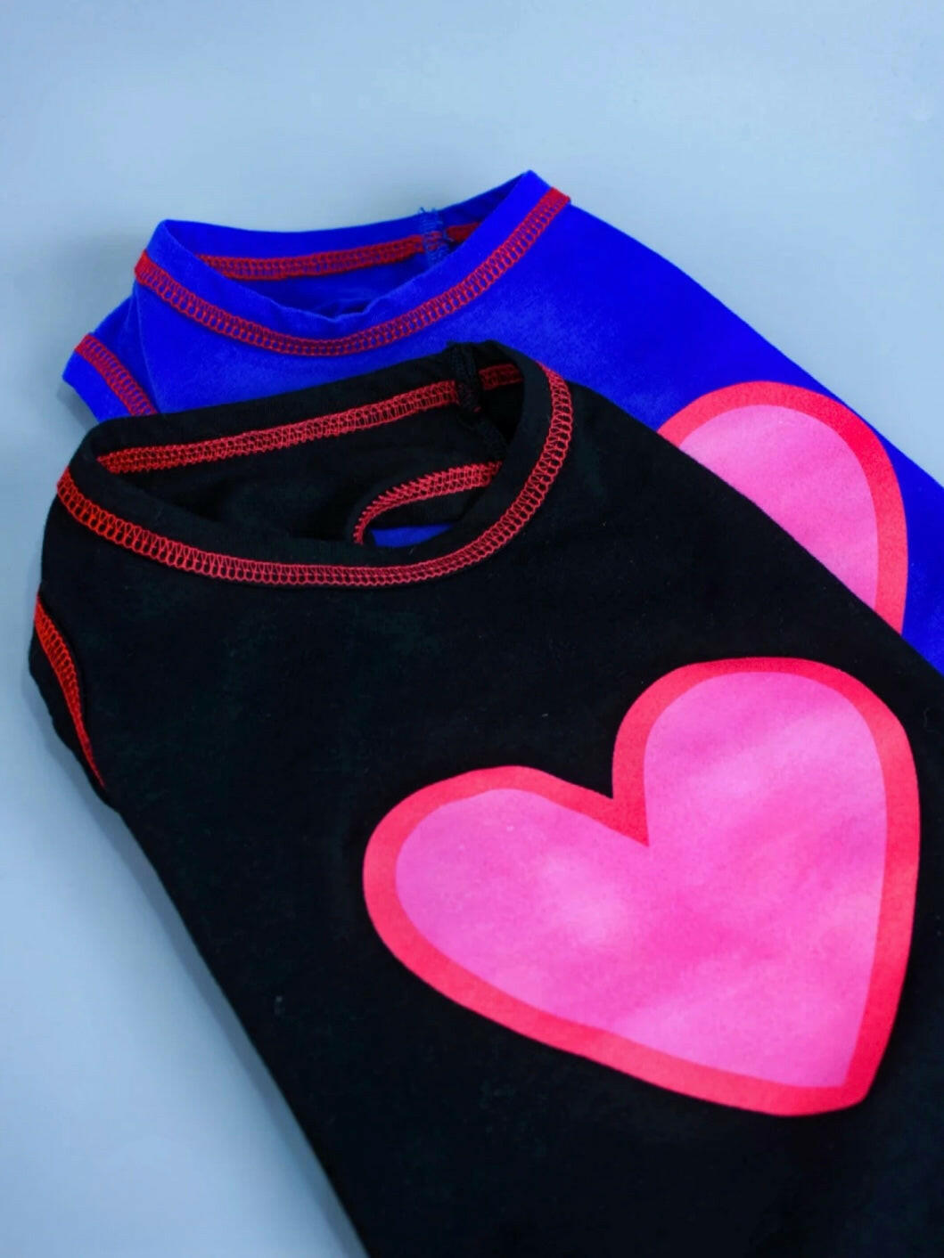 Y2K Heart Shaped Sleeveless Shirt