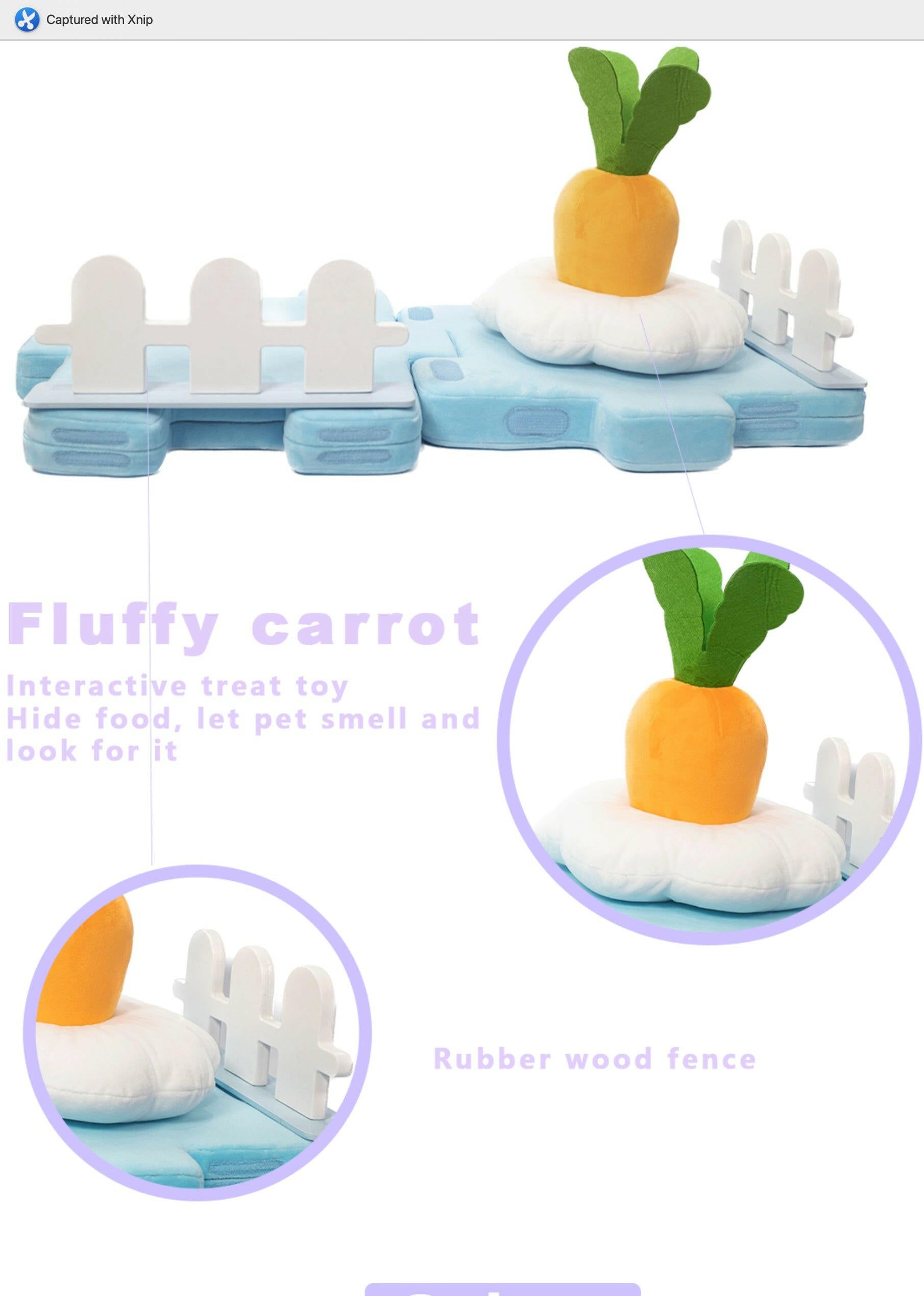 Carrot, Designer Pet Toys, Pawraki