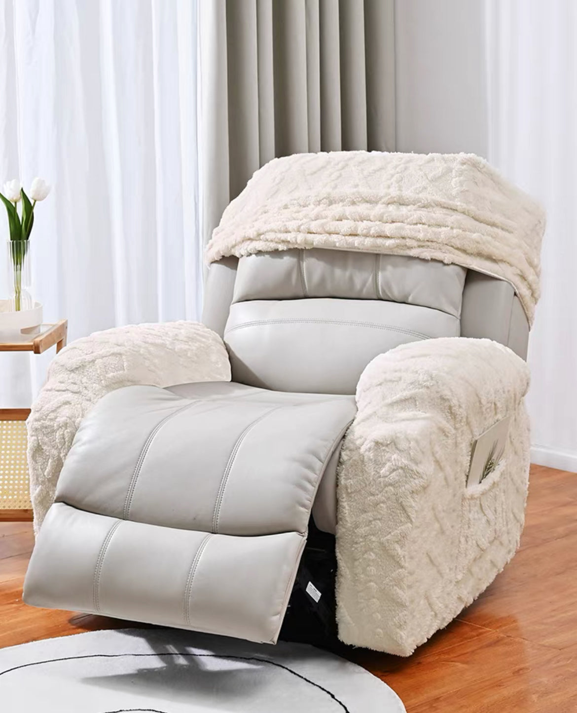 Pet Anti-Scratch Recliner Sofa Cover Furniture protector