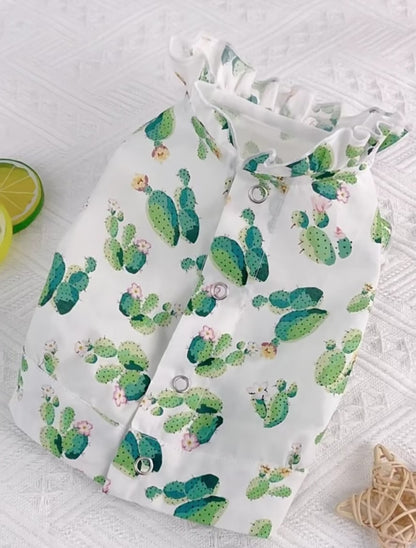 Cactus Print Shirt